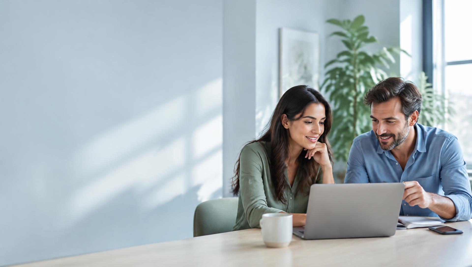 Two colleagues reviewing a candidate together